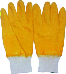 High durable EN388 certified  Rubber coated Gloves for general outdoor work or warehouse
