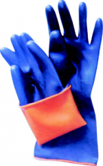 LATEX DOUBLE COLOR INDUSTRIAL GLOVES