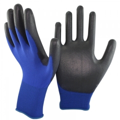 Keep Safe PU Palm Gloves Black