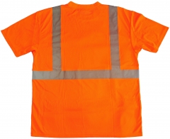 Knitting fabric reflective T-SHIRT